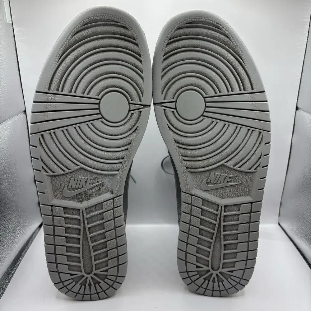 Men’s Size 13 - Jordan 1 Mid Cool Grey 2015 Retro Gray Athletic Shoes 554724-031